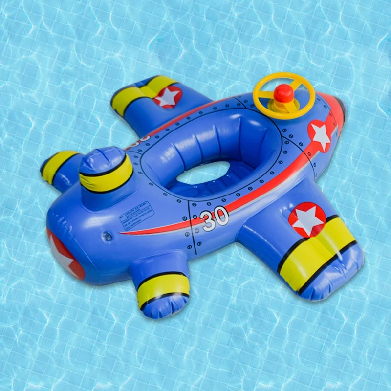 Baby Summer Pool Float Plane Water Seat Boat Inflatable Pool Float Swimming Ring for Swimming Pool/Travel Supplies 3 Baby Summer Pool Float Plane Water Seat Boat Inflatable Pool Float Swimming Ring for Swimming Pool/Travel Supplies 3