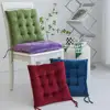 Solid Color Thick Crystal Velvet Cushion Soft Practical Home Office Seat Cushions for Sofa Car Chair Household Decoration Pillow 2