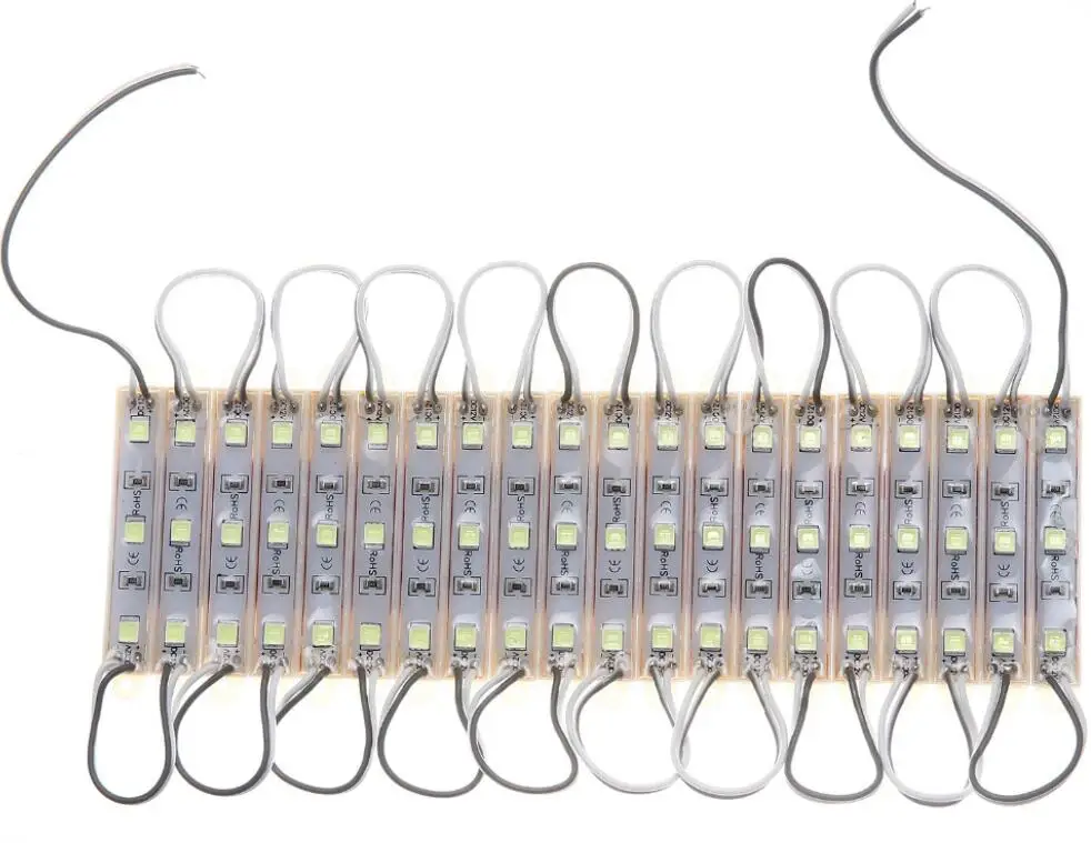 Description Picture 4 of itemLED Modules Light RGB 5050 SMD 3Led DC12V Waterproof Advertising Sign Lights Store Window Strip Lamp Module Lights