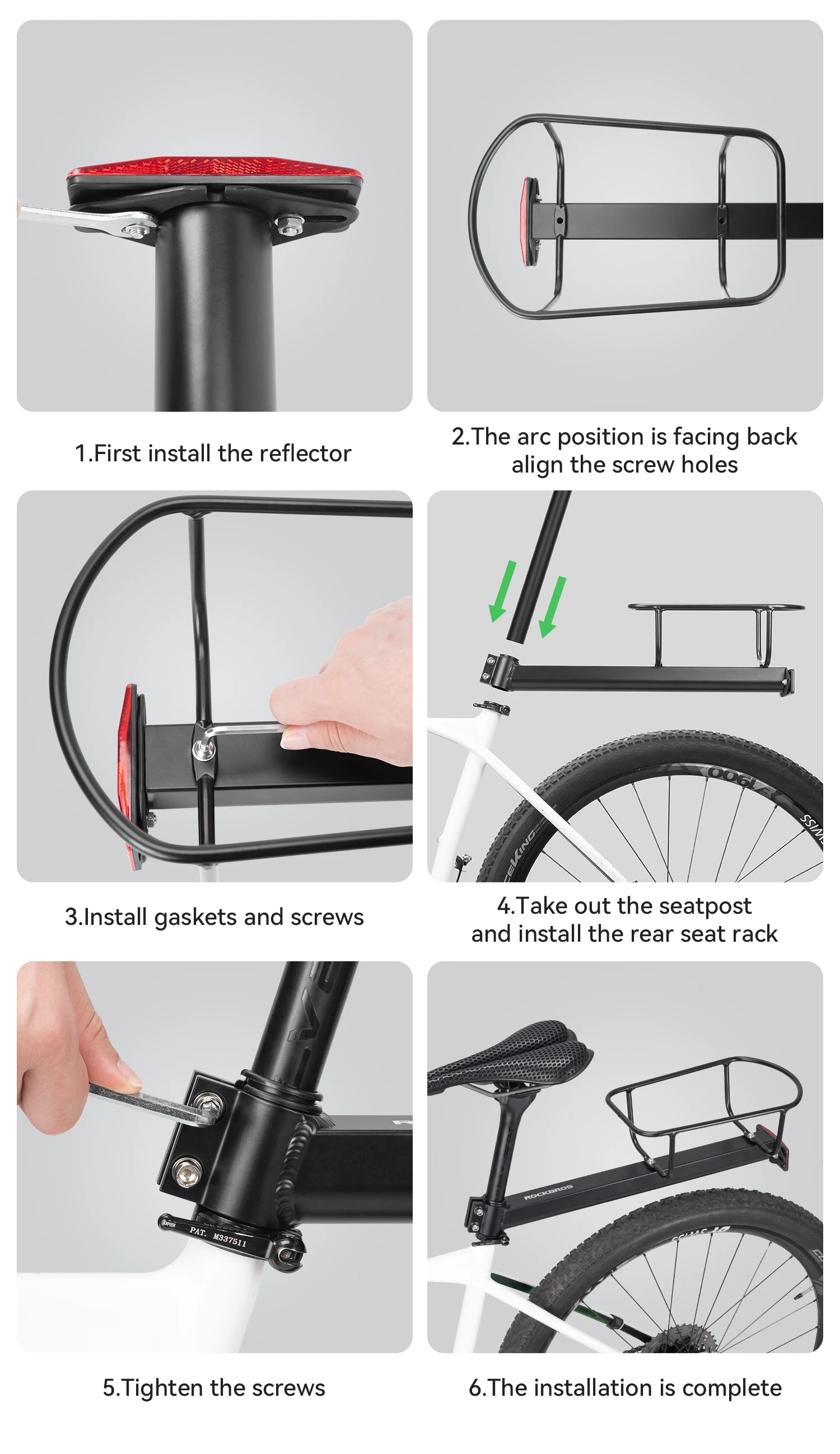 Rear rack full view