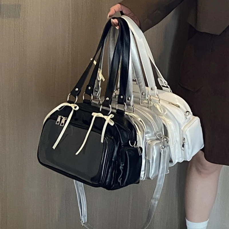 Anime Two-Dimension Japanese Uniform Bag Jk Shoulder Bag Large Capacity Crossbody Versatile Badge Display Bag Doll Itabag Purse