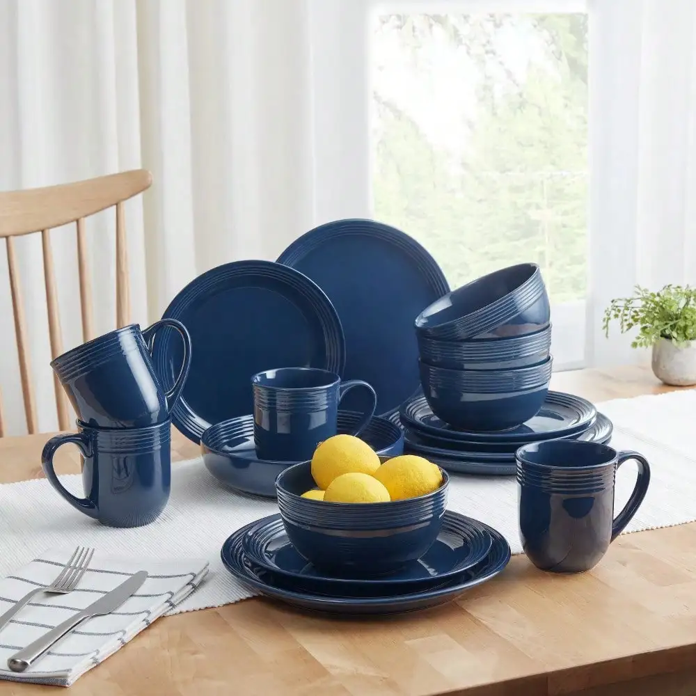 Stone tableware set, 16 pieces 2