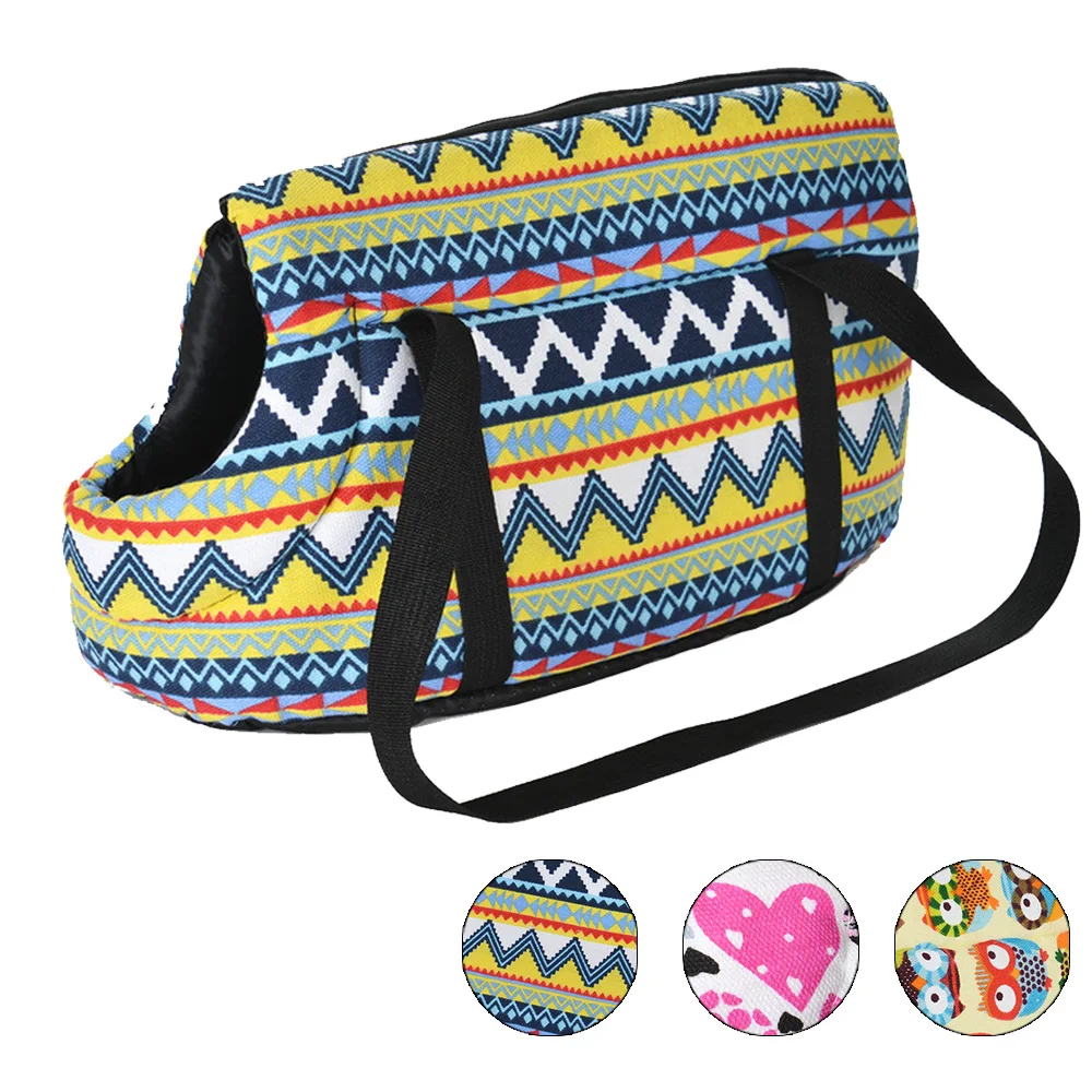 Fashion Dog Backpack for Small Medium Dogs Cats Hiking Windproof Cozy Puppy Print Carrier Bag Bulldog Chihuahua Pug Pet Supplies