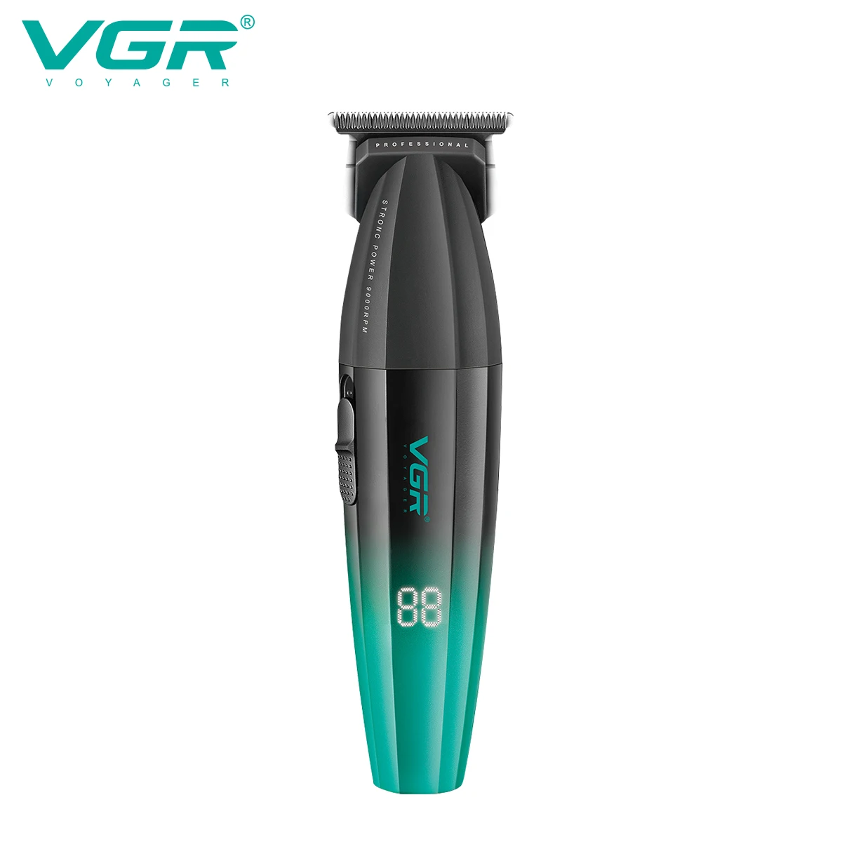 

VGR Hair Trimmers Hair Clipper Men Barber 9000 Rpm Powerful Motor with Professional Ceramic Blade Hair Cutting Machine V-906