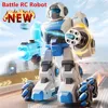 RC Battle Boxing Robot Toy, Dual Control, Mechanical Combat, Police, Early Education, Intelligent Robot, Programmable Cars 1