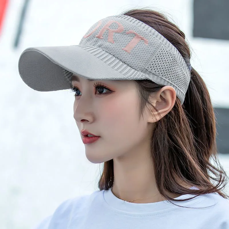 thumbnail image 1 of Nueva gorra de béisbol de ala larga con cola de caballo para mujer, informal, ahuecada, transpirable, vacía, para primavera, verano, deportes al aire libre, golf, sombrero de playa, 1 of 5