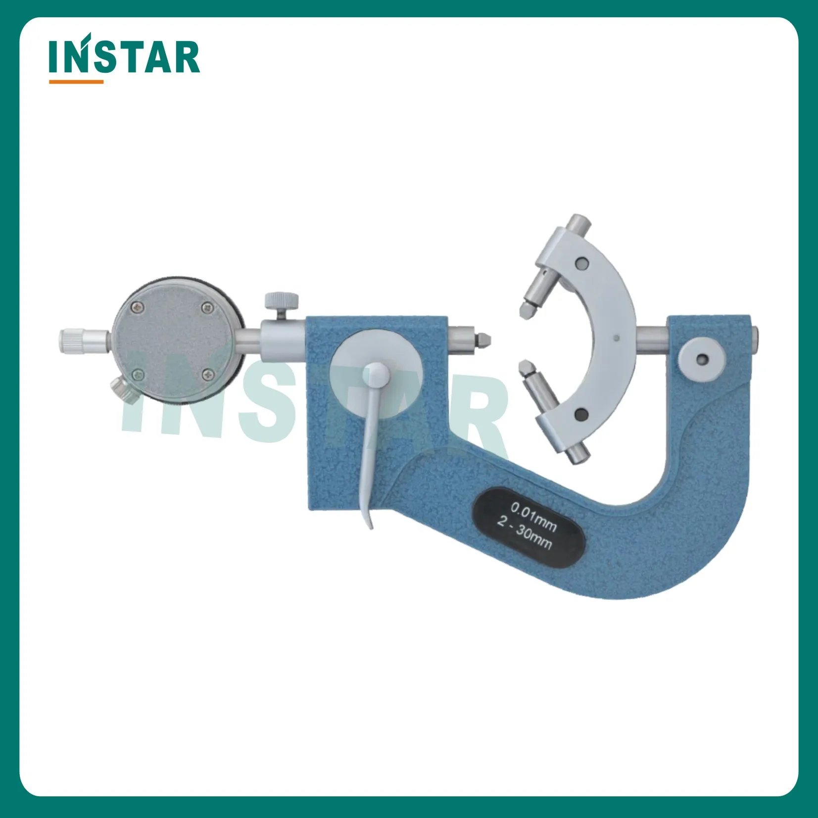 피치 직경 비교기, M2-M30mm, M30-M70mm, 미터법 나사 나사 마이크로미터, 60 ° 모빌 포함