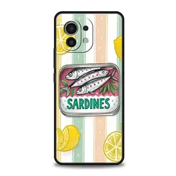 Funny Fish Sardines Laser Soft TPU Phone Case Cover - Mi 11 Lite 5G (A1)