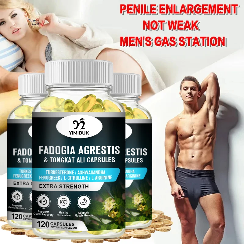

Fadogia Agrestis with Tongkat Ali Root Extract for Testosterone Booster Stamina Stamina Supplement Dropshipping