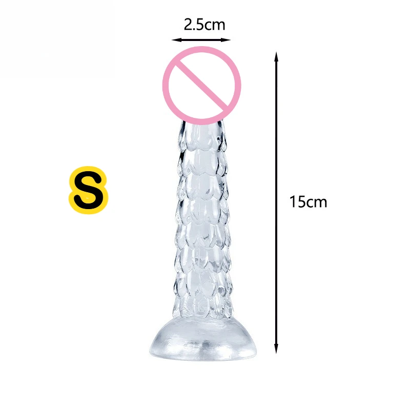Dragon Dildo with Suction Cup – Soft Anal Plug & Butt Whip Dilator for Women and Men – Fantasy Sex Toys for Adults Pleasure