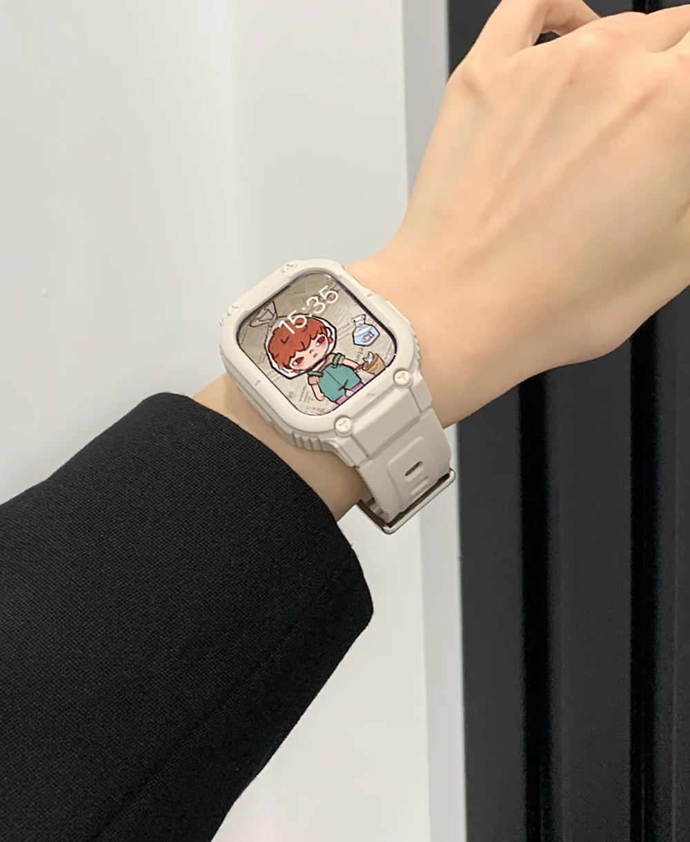 Apple Watch ø 8 7 6 SE 5 4    + ̽ 49mm 45mm 44mm 42mm 41mm, iwatch 3    + ̽ 38mm 40mm öƽ Ʈ