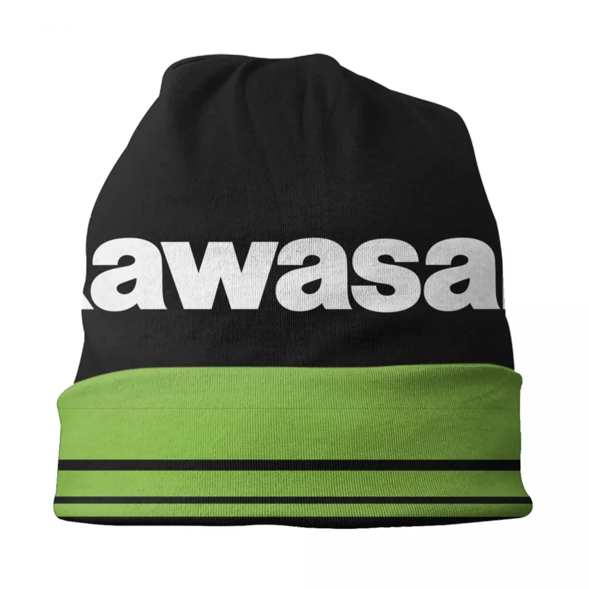 Kawasakis Logo Beanie Cap Warm Bonnet Homme Knitting Hats Outdoor Ski Racing Motorcycles Skullies Beanies Hats For Men Women