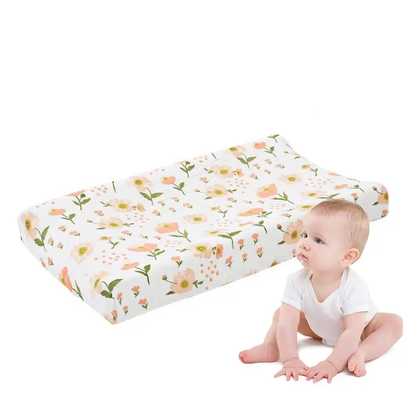 Diaper Changing Pad Soft Reusable Minky Material Breathable Diaper Pad Cover