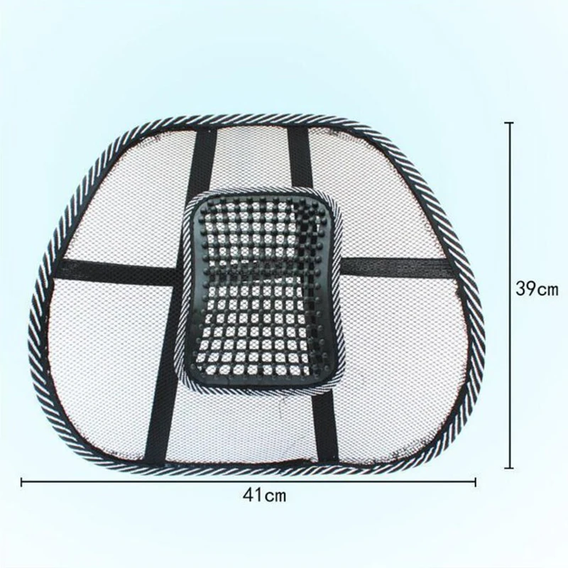 Chair Back Support Massage Cushion Mesh Relief Lumbar Brace Car Truck  Office Home Cushion Seat Chair Lumbar Back Support Chair - AliExpress