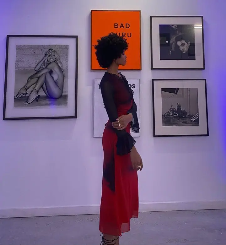 Elegant Long Sleeved Lace Up Elastic Tight Tie Dye Gradient Women Evening Dress Bodycon Sexy Female Dress Party Vestido