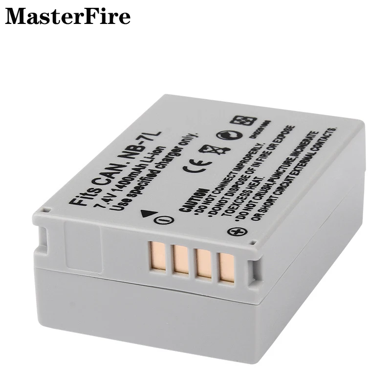 Batteria Ricaricabile Agli Ioni Di Litio 10X7.4V 1400Mah Nb-7L Nb7L Per Batterie Canon Powershot G10 G11 G12 Sx30Is Sx3 Sx30 Sx40Hs Sx40 Is