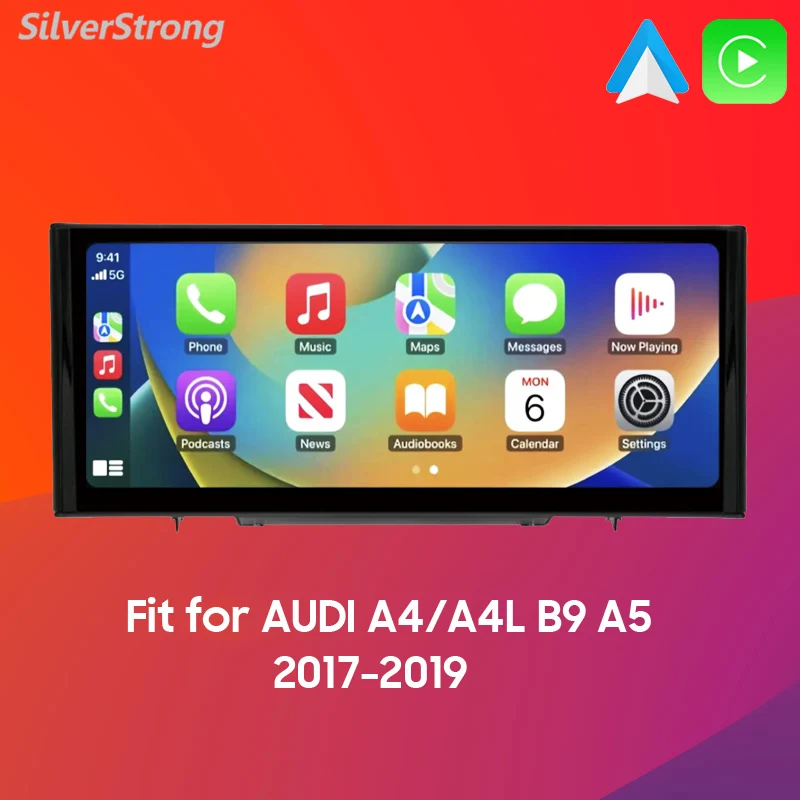 Carplay Wifi 4g Lte Car Multimedia Radio For Audi A4 B9 A5 20172020