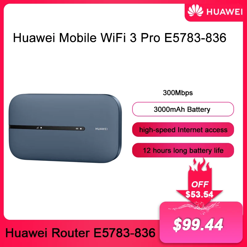 Unlock Huawei Mobile Wifi 3 Pro Router E5783836 Pocket Wifi Router 4g