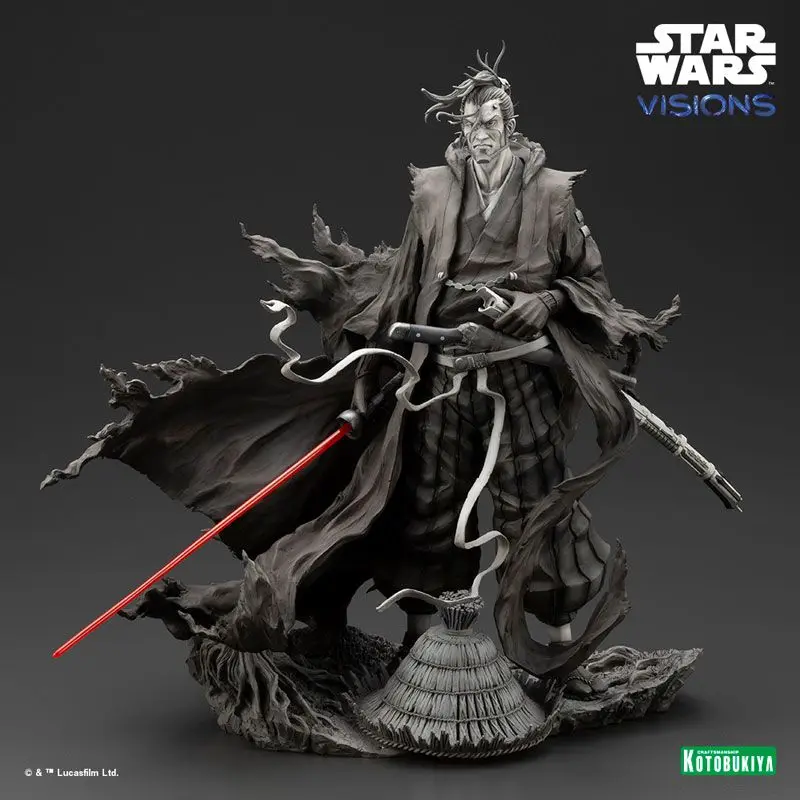 

Оригинальный Kotobukiya, ARTFX, Звездные войны, видения Ronin, дуэль, 1/7 дюймов, искусственные аниме, коллекционные фигурки, модели, игрушки