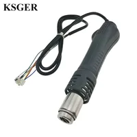 KSGER Hot Air Gun Dryer Handle Nozzle Stand Holder For SMD Soldering Station 700W 220V DIY Kits Welding Tools Heating Elements 1