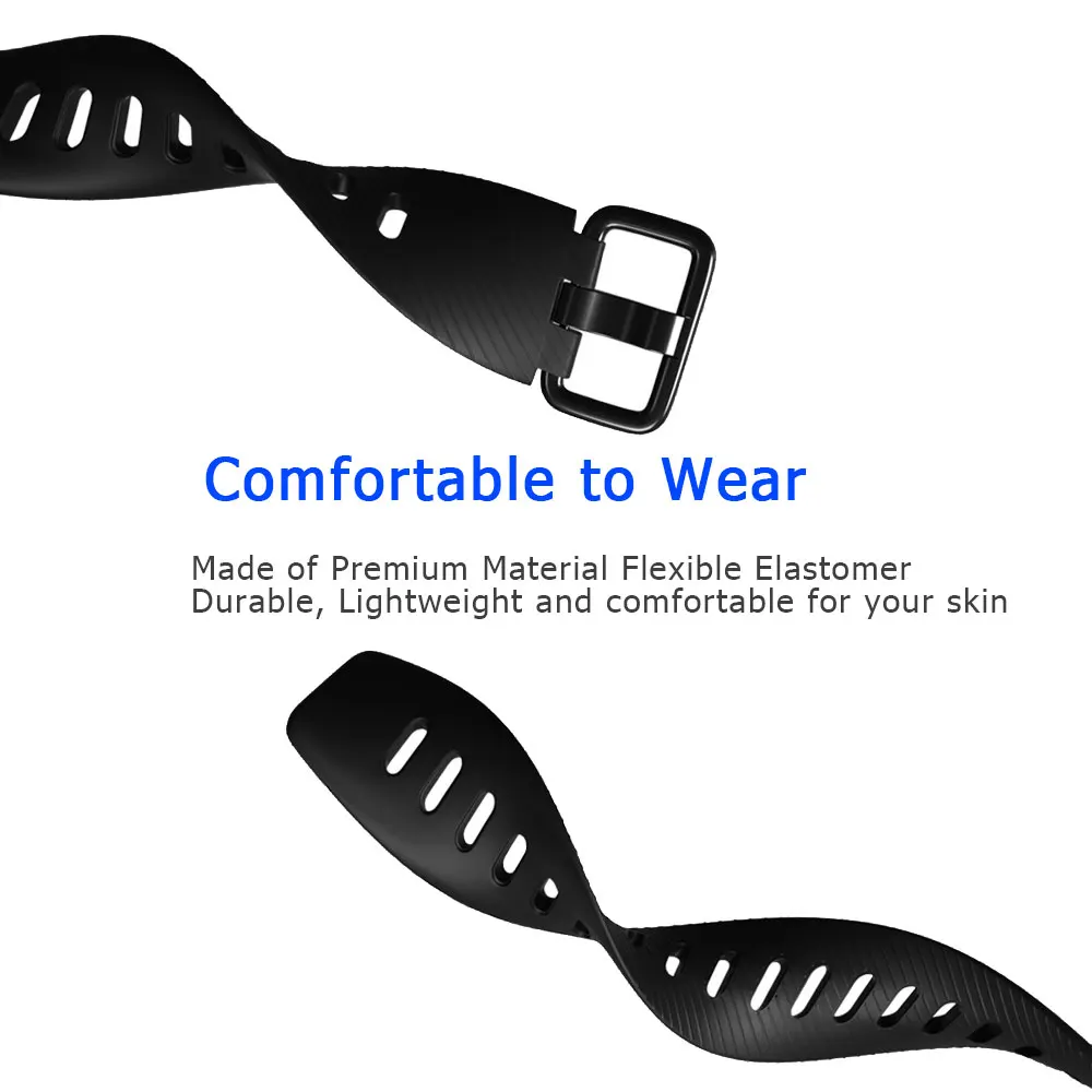 Original Silicone Fashion Wristband Strap - Soft and Stylish Bracelet