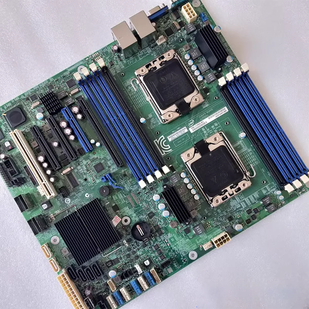 듀얼 포트 LGA1356 지원 E5 2403 7 서버 마더보드 S2400SC2