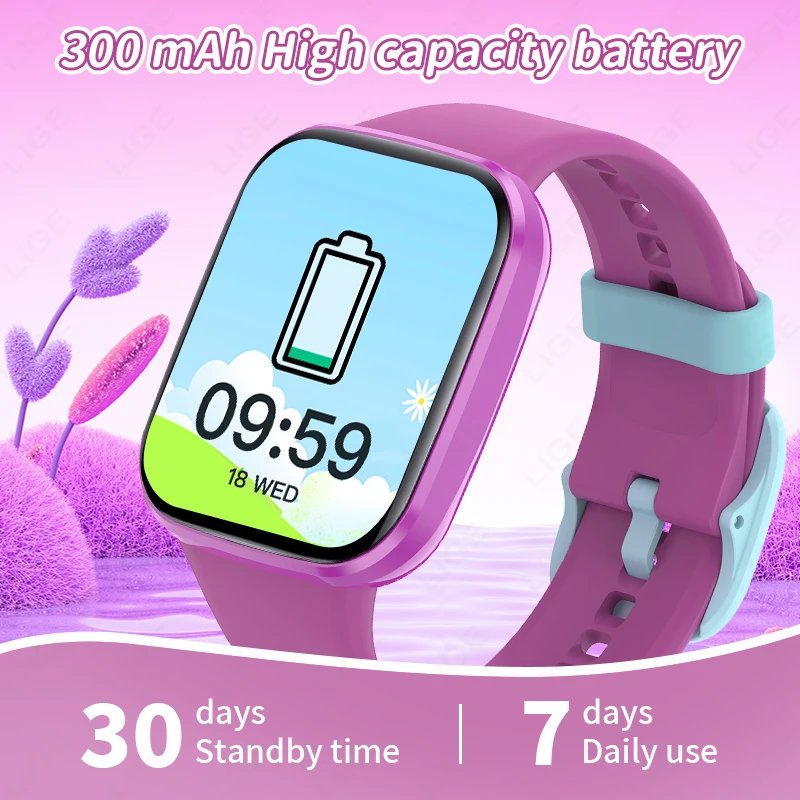 Smart Watch Sports Fitness Kids Clock 2026 Children Watches For Girls Boys Gift Electronic Bracelet Digital Wristwatch Men Women