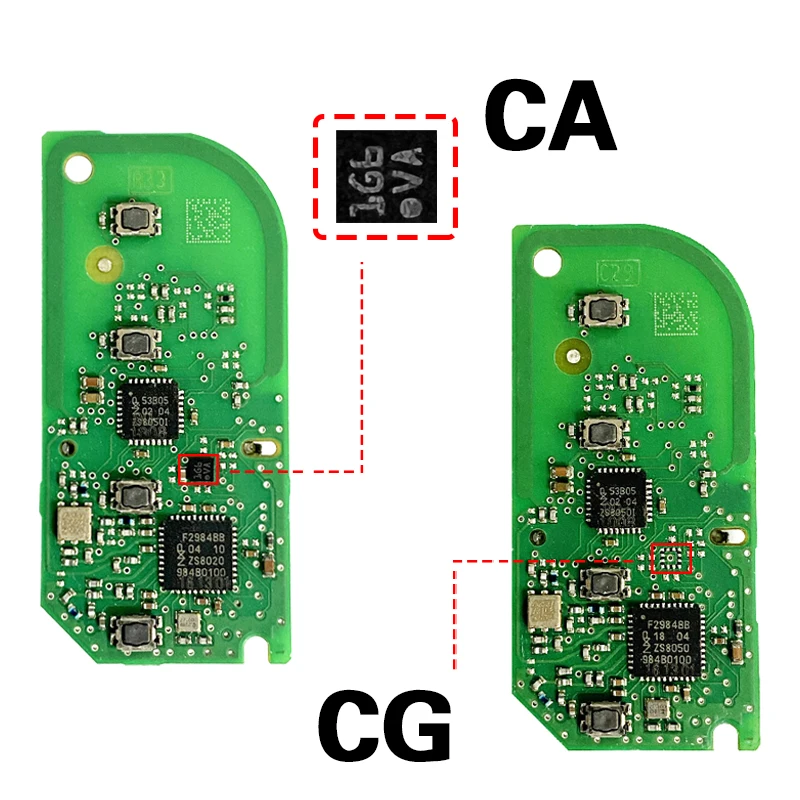 CN006133 Original FCC N5F-ID21A für BMW G Classis CA CG Smart Fernbedienung Schlüssel 4/3 + 1 drei schlüssel IC: 3248A-ID21A 434 MHZ 49 Chip – Detail 8