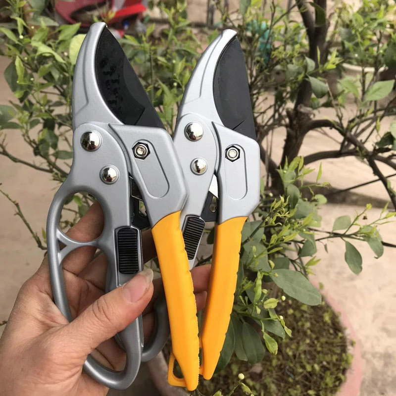 

Z50 High Quality Garden Pruning Shears Cutter High Carbon Steel Gardening Plant Scissor Branch Pruner Trimmer Tools grafting