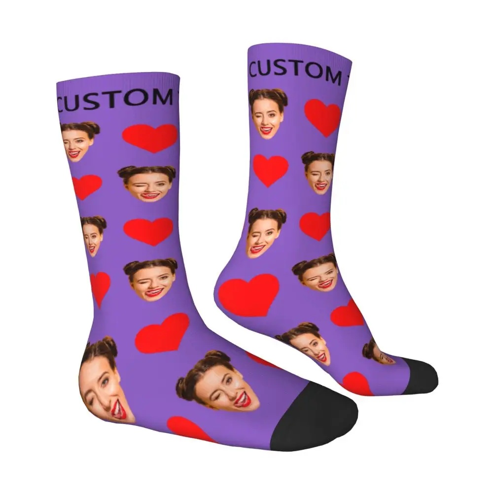 Personal Custom Avatar Printed Socks Cozy Sport Middle Tube Socks Cotton for Unisex Birthday Present 33 S9a8a6bd6ffd5419c8dc82f0478898e8aV