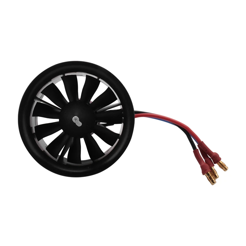 DoBoFo EDF 50mm 11-Blatt Elektrischer Impeller für RC-Motorflugzeugmodell-Strahl
