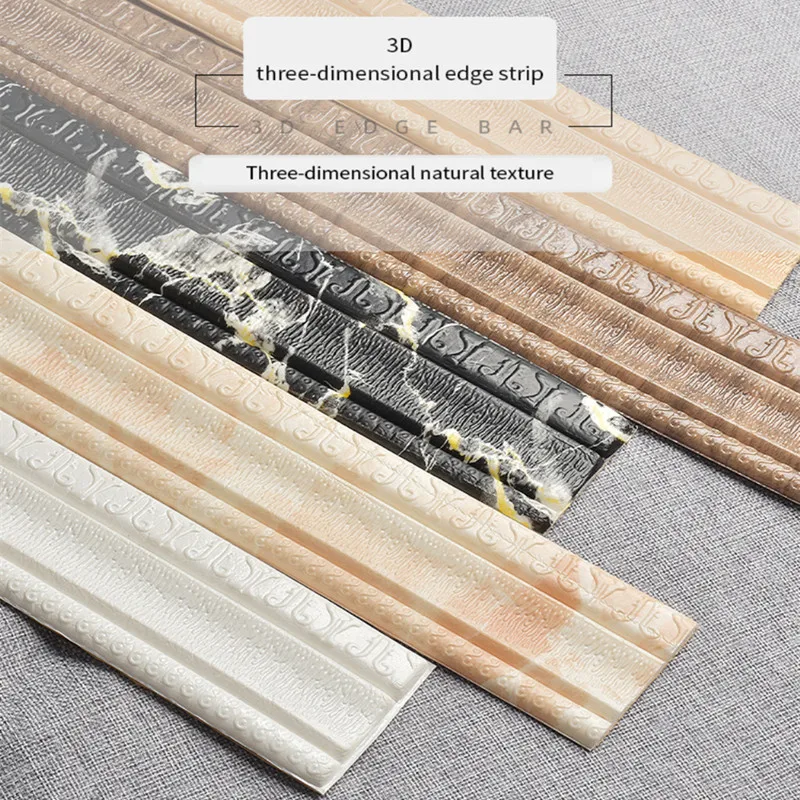 Strisce Decorative Per Pareti Da 2.3M Modanatura Autoadesiva Cornice Per Foto Morbida Linea Cornice Per Pittura Diamante Divano Tv Linea In Vita Adesi