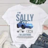 2024 The Cars Lightning McQueen&SALLY Summer Cotton T-Shirt With Pajama pants Oversized Suit For Adult/Kids his-and-hers clothes 5