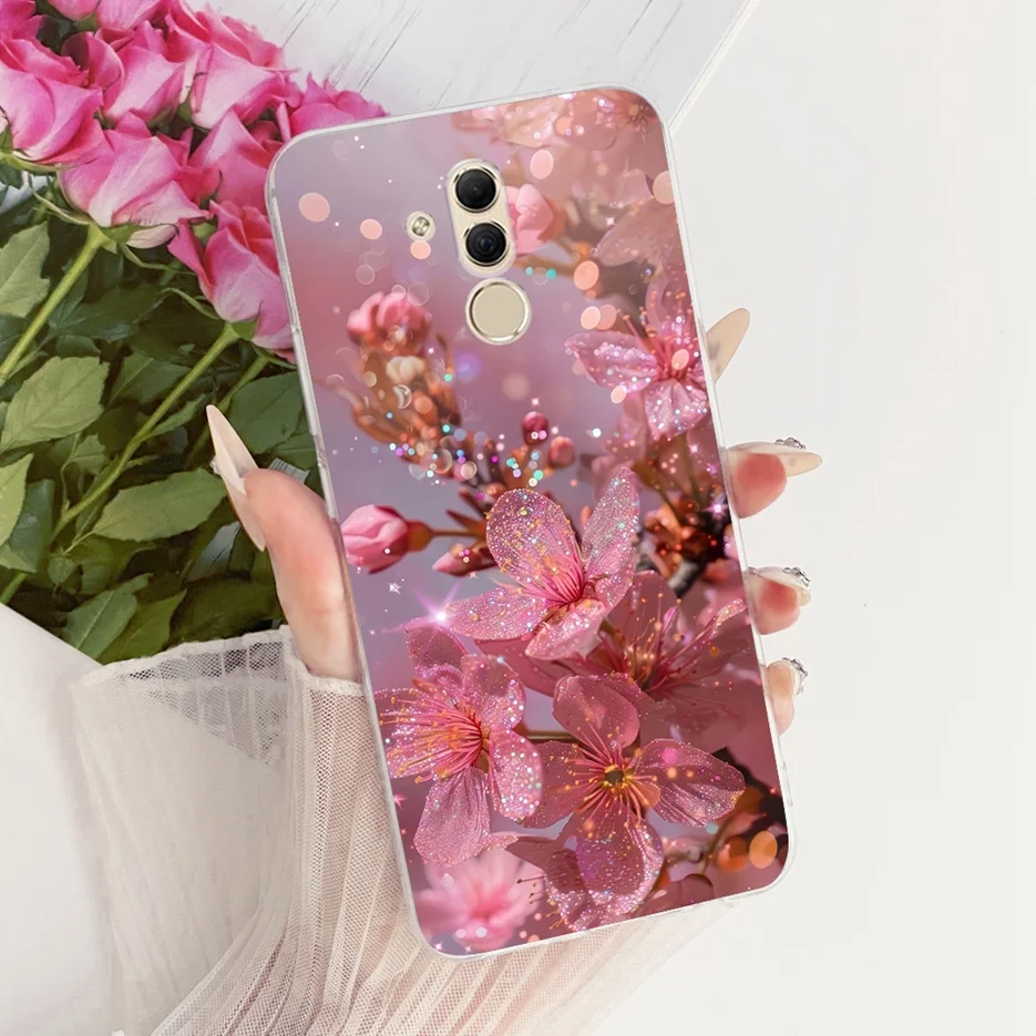 Luxury Floral Butterfly Design Soft Slim Phone Case Cover