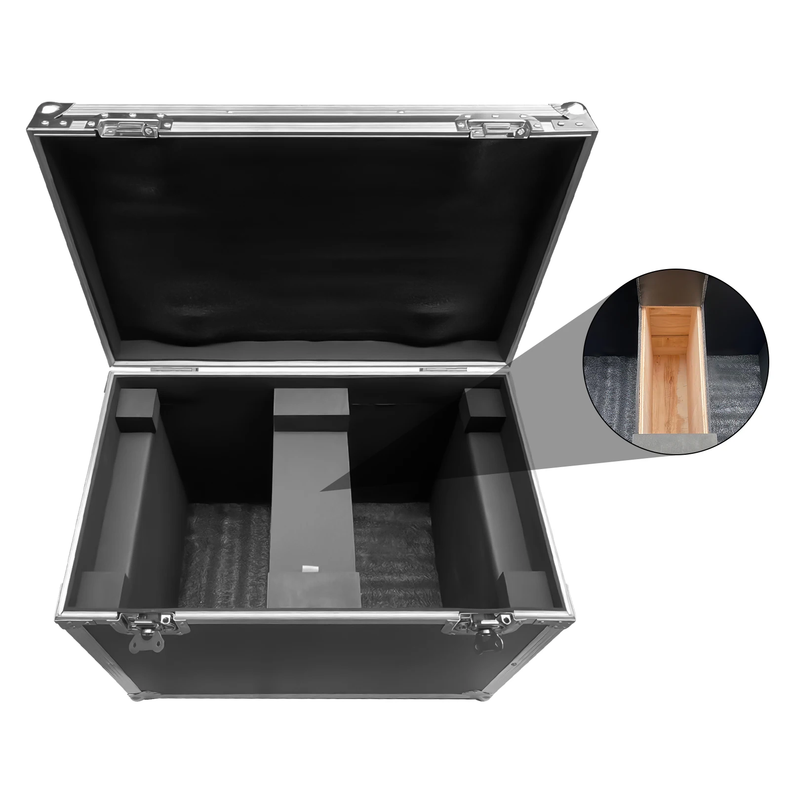 Yiflamefly Airline Case Heavy-duty Gator Case With Wheel Flightcase For 230W Moving Head Lights RGBW DMX512 Stage Lights 2