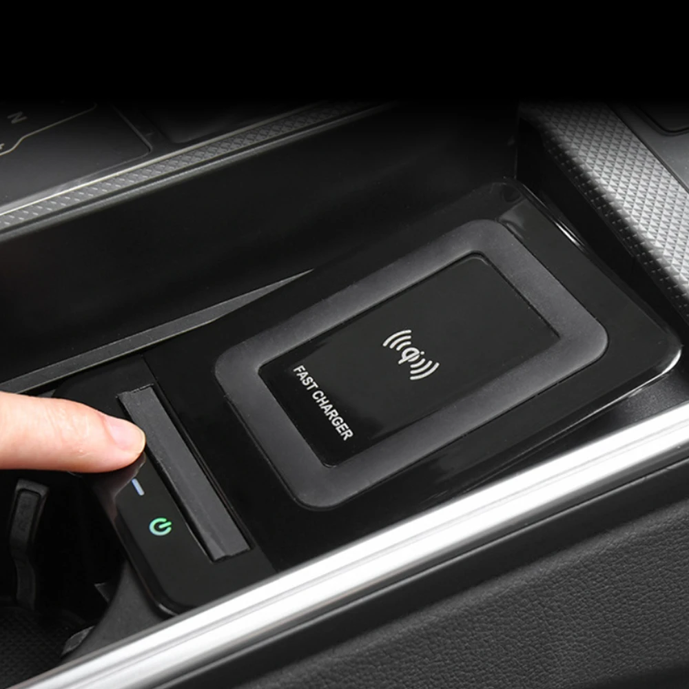 Car qi wireless charger for Audi A6 A6L C8 S6 RS6 A7 S7 RS7 2019 2020