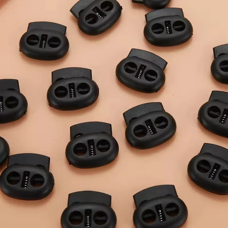 12pcs Plastic Cord Lock Stopper for Drawstring Elastic