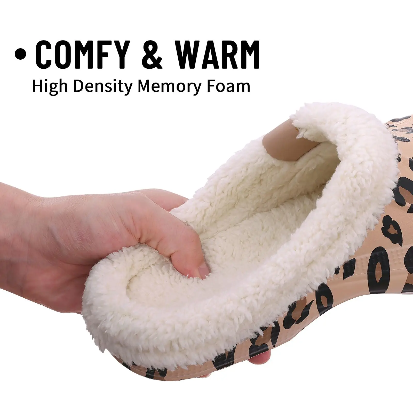 Waterproof Winter Slippers Warm Fluffy Outdoor Shoes