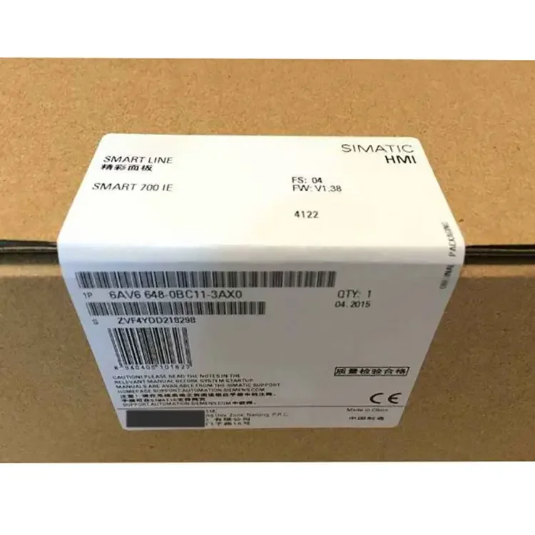 터치 스크린 PLC 6AV6648-0BC11-3AX0 TP2200, 오리지널 스팟 Hmi 패널