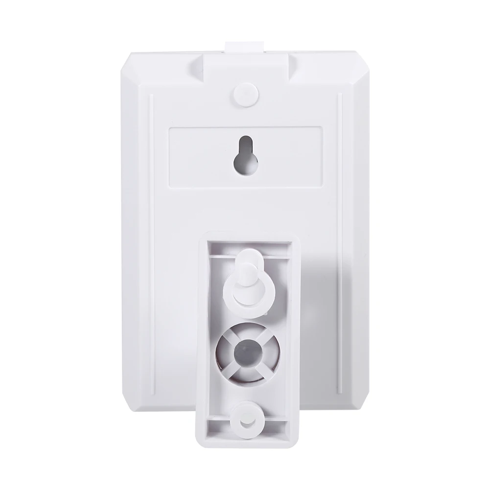 Wireless Motion Sensor Alarm System for Home & Garage Security, White