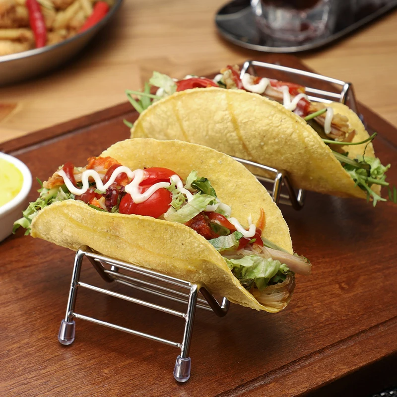 Pancake Tool Taco Holder Mosodo Stainless Steel Pancake Rack Taco Holder