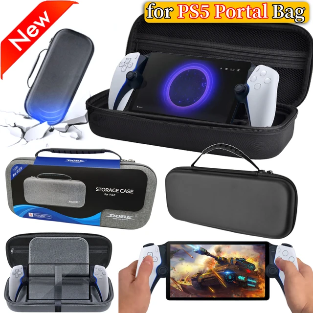 Bolsa de Estuche portátil para PS Portal, bolsa de almacenamiento EVA, funda  de transporte dura para Sony PlayStation 5 Portal, accesorios para consola  de juegos portátil - AliExpress