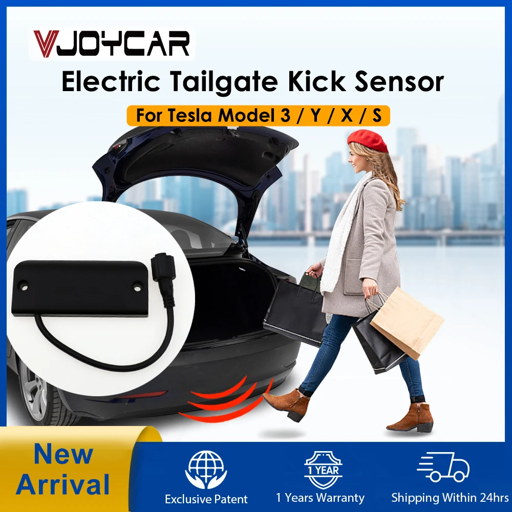 VJOYCAR Foot Sensor Electric Tailgate Trunk Opener New Y Juniper Model 3 Highland Kick Sensor For Tesla Model 3 Y X S All Range