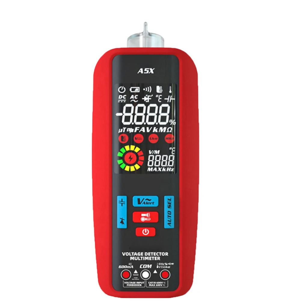 

A5X Smart Digital Multimeter Voltage Tester Non Contact AC/DC Voltage Teste Electrician Detector Voltmeter