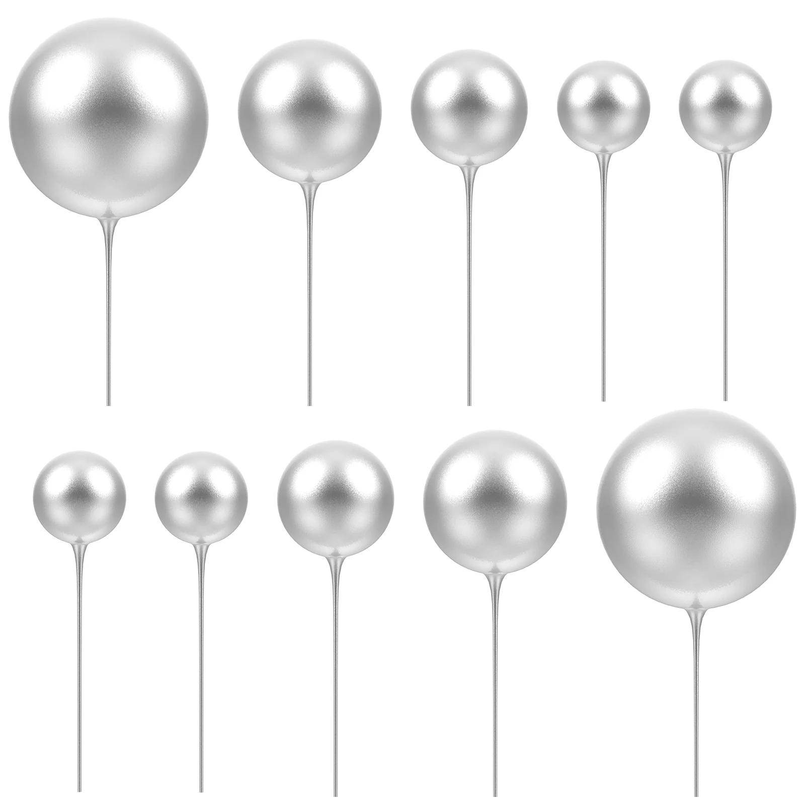 

Cake Ball Balls Topper Picks Decorations Decoratingpearl Shaped Insert Balloon Inserts