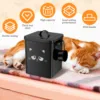 Pet Food Storage Bin Iron Cat Treat Container with Lid 6L Large Capacity Airtight Dog Storage Bucket Pet Supplies Accessories 2