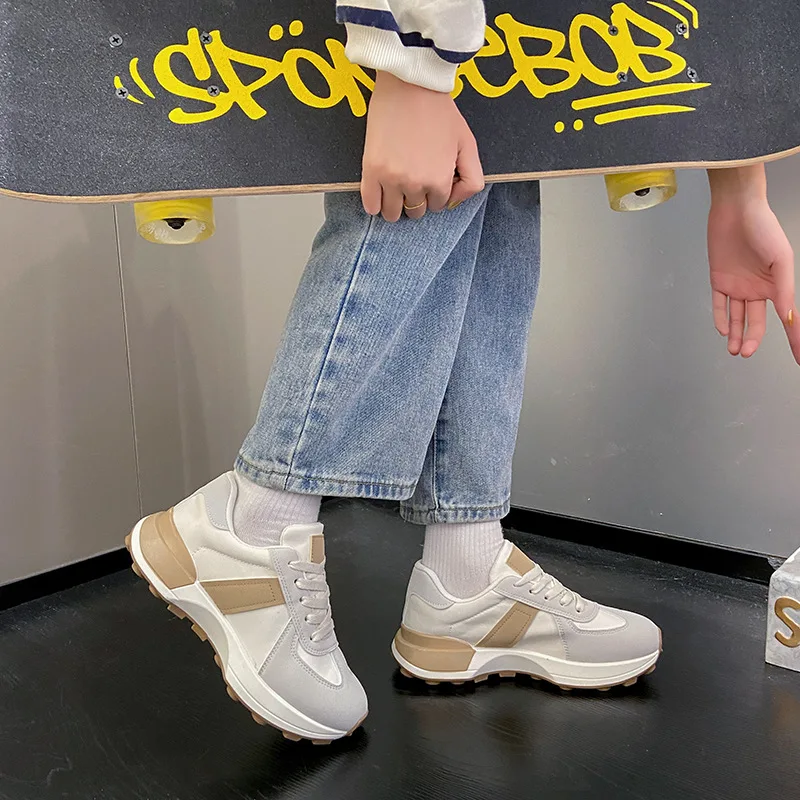 Shoes for Women Running Shoes for Tennis Sports Fashion Sneakers Lace Up Lightweight Breathable Leisure Walking Woman Sneakers