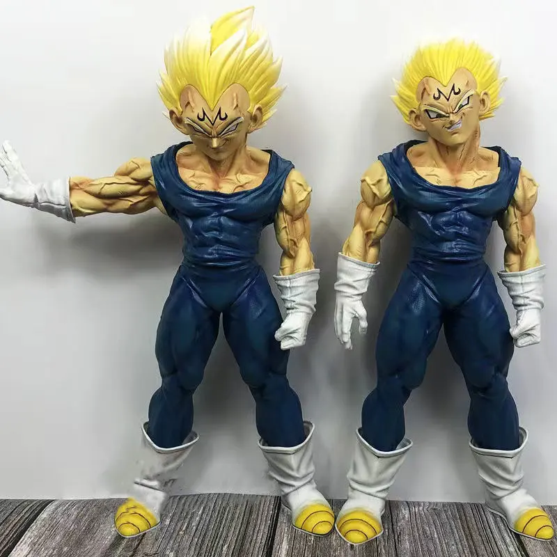 

38CM Anime Dragon Ball Z Figure GK Majin Vegeta Figurine Big PVC Action Figures Collection Model Toys for Children Gifts