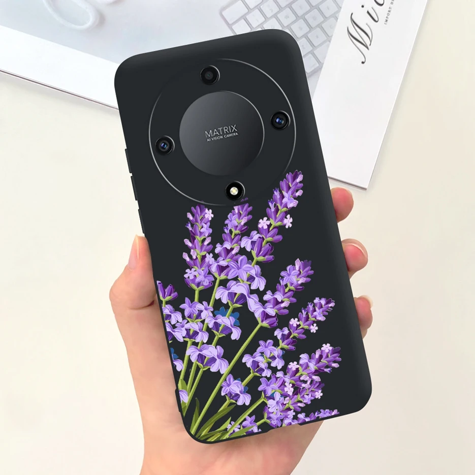 Stylish Painted Soft Silicone Phone Case with Bumper