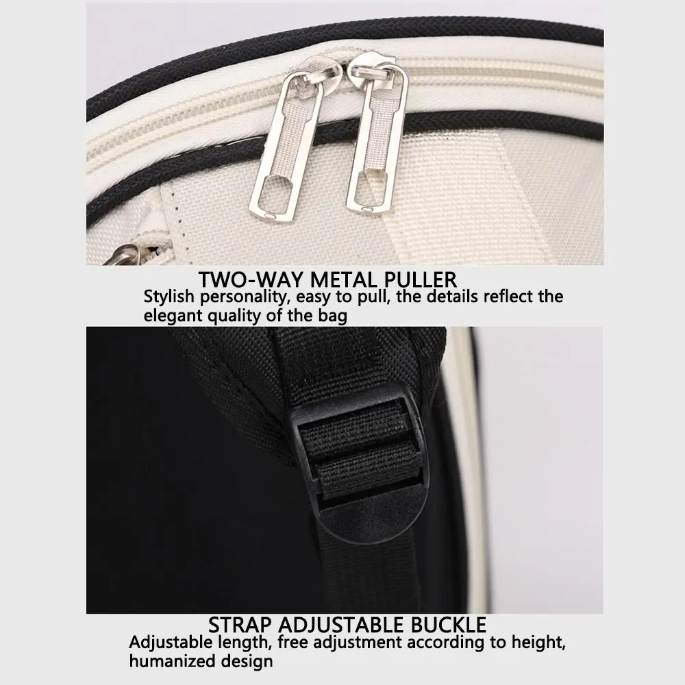 Expandable Pet Backpack Carrier Portable Breathable Pet Carrying Backpack Zipper Foldable Outdoor Tote Bag for Cats Puppy